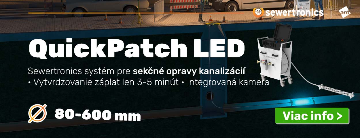 Quickpatch sekčná oprava potrubí pomocou pakerov